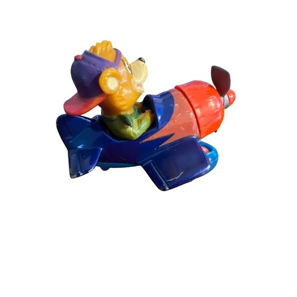 Vintage 80s Disney Chip N Dale Rescue Rangers Toy Airplane McDonalds Tale Spin - Picture 3 of 4